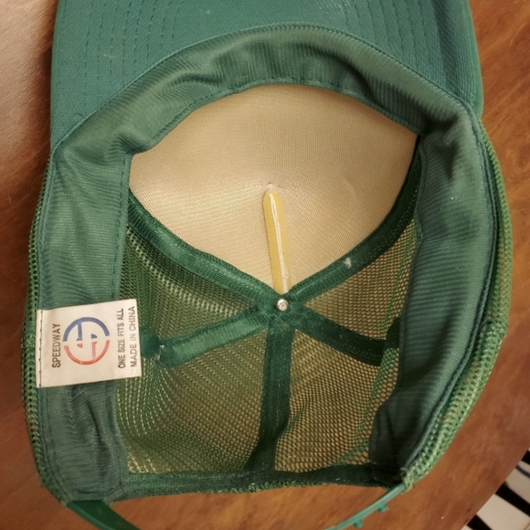 Vintage Fitzgeralds Casino Hotel Las Vegas Reno Green Snapback Trucker Hat Cap - Picture 3 of 4